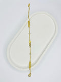 Stainless Steel Infinity Link Crystal Chain Bracelet