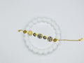 Golden Stainless Steel Diamante Chain Bracelet