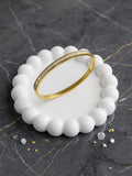 Stainless Steel Pearl Cuff Bracelet