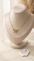 Bow Tie Pendant Necklace