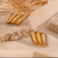 U-Jim Stainless Steel Ear Studs