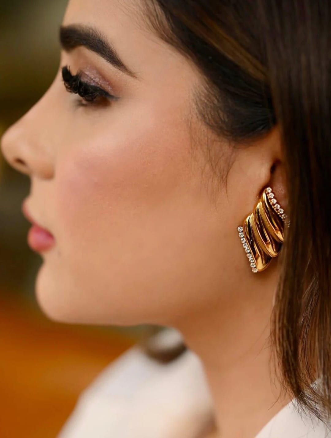 U-Jim Stainless Steel Ear Studs